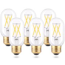 Lâmpada LED EQ Lighting T45 Tubular 4W 4000K regulável, pacote com 6
