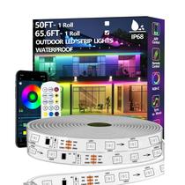 Lâmpada LED externa Bvokon Waterproof 20m com aplicativo/controle remoto