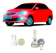 Lampada Led Farol Alto Chery Celer 2015 A 2016 20000lm Lampada Led Farol Alto Chery Celer 2015 A 2016 20000lm