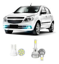 Lampada Led Farol Alto Chevrolet Agile 2012 A 2016 20000lm