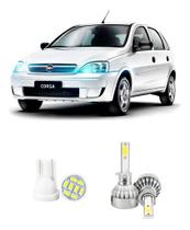 Lampada Led Farol Alto Chevrolet Corsa 2002 A 2012 20000lm Lampada Led Farol Alto Chevrolet Corsa 2002 A 2012 20000lm