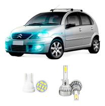 Lampada Led Farol Alto Citroen C3 Xtr 2009 A 2012 20000lm