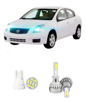 Lampada Led Farol Alto Nissan Sentra 2007 A 2011 20000lm