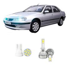 Lampada Led Farol Alto Peugeot 406 1996 A 2004 20000lm Lampada Led Farol Alto Peugeot 406 1996 A 2004 20000lm
