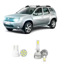 Lampada Led Farol Alto Renault Duster 2015 A 2022 20000lm