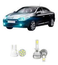 Lampada Led Farol Alto Renault Fluence 2011 A 2022 20000lm