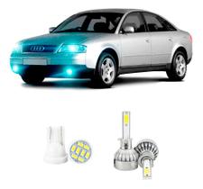 Lampada Led Farol Baixo Audi A6 1997 A 2001 20000lm