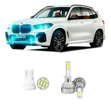 Lampada Led Farol Baixo Bmw X5 2003 A 2022 20000lm