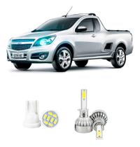 Lampada Led Farol Baixo Chevrolet Montana 2011-2021 20000lm