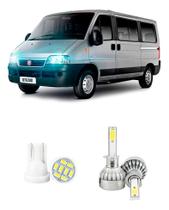 Lampada Led Farol Baixo Fiat Ducato 2005 A 2016 20000lm