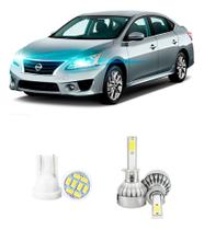 Lampada Led Farol Baixo Nissan Sentra 2014 A 2022 20000lm