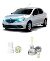 Lampada Led Farol Baixo Renault Logan 2014 A 2022 20000lm Lampada Led Farol Baixo Renault Logan 2014 A 2022 20000lm