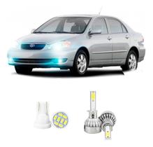 Lampada Led Farol Baixo Toyota Corolla 2003-2007 20000lm