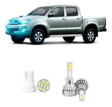 Lampada Led Farol Baixo Toyota Hilux 2006-2011 20000lm