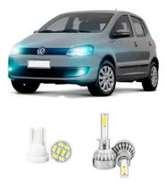 Lampada Led Farol Baixo Volkswagen Fox 2003 A 2007 20000lm Lampada Led Farol Baixo Volkswagen Fox 2003 A 2007 20000lm