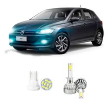 Lampada Led Farol Baixo Volkswagen Polo 2018-2022 20000lm Lampada Led Farol Baixo Volkswagen Polo 2018-2022 20000lm