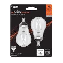 Lâmpada LED Feit Electric A15 E12 Filament Soft White, pacote com 2 unidades
