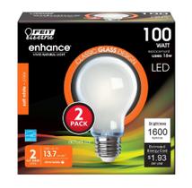 Lâmpada LED Feit Electric A19 15W 1600lm 2700K E26, pacote com 2