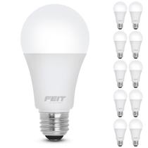Lâmpada LED Feit Electric A19 8,8 W 800 lúmens 3000 K, pacote com 10