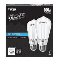 Lâmpada LED Feit Electric ST19 Vintage Edison 100W 5000K Lâmpada LED Feit Electric ST19 Vintage Edison 100W 5000K