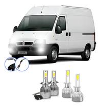 Lâmpada Led Fiat Ducato 2005 - 2016 H1 H7 V10 - Efeito Xênon H1 H7 Branco Led Branco Lâmpada Led Fiat Ducato 2005 - 2016 H1 H7 V10 - Efeito Xênon H1 H7 Branco Led Branco