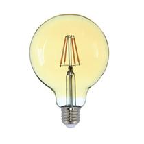 Lâmpada Led Filamento 4W G80 Globo E27 Vintage Ourolux