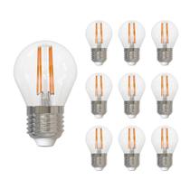 Lâmpada Led Filamento Avant Clear G45 6W 4000k E27 10 Und Lâmpada Led Filamento Avant Clear G45 6W 4000k E27 10 Und