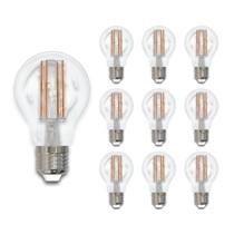 Lâmpada Led Filamento Avant Clear Pera 9W 6500k E27 10 Und Lâmpada Led Filamento Avant Clear Pera 9W 6500k E27 10 Und