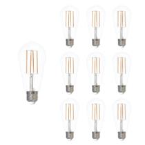 Lâmpada Led Filamento Avant Clear ST64 9W 2700k E27 10 Und Lâmpada Led Filamento Avant Clear ST64 9W 2700k E27 10 Und