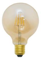 Lâmpada Led Filamento E27 Mini Balloon Âmbar 4w Bivolt Lm559