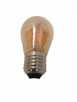 Lampada led filamento g45 4w branco quente e-27 bivolt Lampada led filamento g45 4w branco quente e-27 bivolt