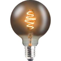 Lâmpada Led Filamento Retrô Black Pêra G95 5w Amarelo 2200k