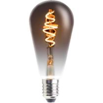 Lâmpada Led Filamento Retrô Black Pêra St64 5w Amarelo 2200k