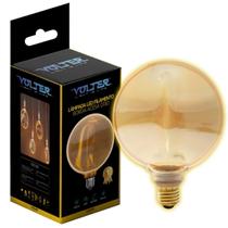 Lâmpada Led Filamento Retrô Borda Flame 4w Biv 2200k