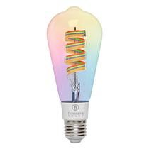 Lampada Led Filamento Smart 6,0w Rgb St64 E27 Biv