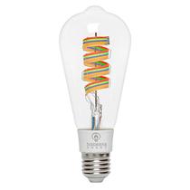 Lampada Led Filamento Smart 6,0w Rgb St64 E27 Biv