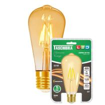 Lâmpada Led Filamento St64 E27 Dimerizavel Taschibra 220v Lâmpada Led Filamento St64 E27 Dimerizavel Taschibra 220v