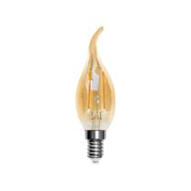 Lampada Led Filamento Vela Bico 2w E14 Lampada Led Filamento Vela Bico 2w E14