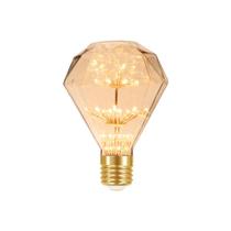 Lâmpada LED Fireworks Vintage D95 Âmbar 2W E27 - Taschibra Lâmpada LED Fireworks Vintage D95 Âmbar 2W E27 - Taschibra