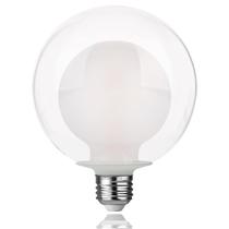 Lâmpada LED FLSNT G125 (G40) Decorativa Regulável 4W 1800K E26