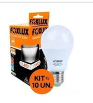 lampada led foxlux 12w embalagem com 10und
