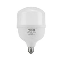 Lâmpada LED Foxlux Alta Potência 50W 6500K Bivolt E27 Luz Branca Fria para Garagens Galpões Lojas e Oficinas