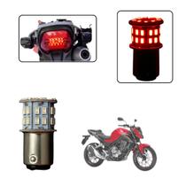 Lâmpada Led Freio 2 Polo 1157 50 Leds Moto CBR 500 Lâmpada Led Freio 2 Polo 1157 50 Leds Moto CBR 500