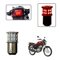 Lâmpada Led Freio 2 Polo 1157 50 Leds Moto CG 150 Start Lâmpada Led Freio 2 Polo 1157 50 Leds Moto CG 150 Start