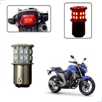 Lâmpada Led Freio 2 Polo 1157 50 Leds Moto Fazer 250