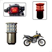 Lâmpada Led Freio 2 Polo 1157 50 Leds Moto XRE 300 ABS
