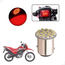 Lâmpada Led Freio 2 Polos Com Efeito Strobo Moto NXR 160 2015 2016 2017 2018 2019 2020 2021