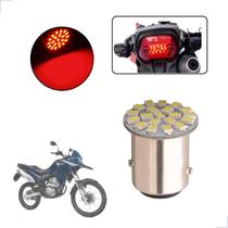 Lâmpada Led Freio 2 Polos Com Efeito Strobo Moto XRE 300 ABS 2010 2011 2012 2013