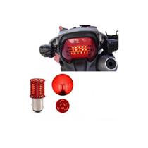 Lâmpada Led Freio 2 Polos Sequencial Strobo Moto Fazer 6N 2008 2009