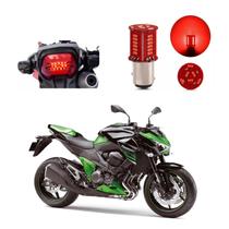 Lâmpada Led Freio 2 Polos Sequencial Strobo Moto Z 800 2013